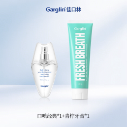 佳口林 牙膏+佳口林口喷颜值高便携旅行装接吻神器持久留香