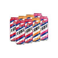 大窑 果汁汽水500mL*8罐(嘉宾3罐+橙诺3罐+荔爱2罐)