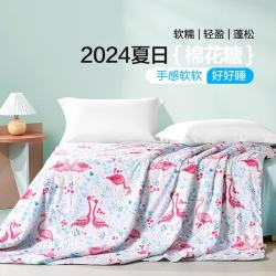 富安娜 家纺 双人夏凉被 奇旅 152*210cm