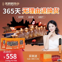 张奶奶 大连辽刺参 1500g 42-55头