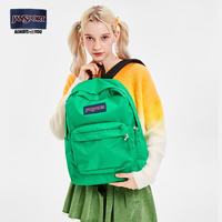 JANSPORT 双肩包 带感绿/焦绿-含侧袋-24年