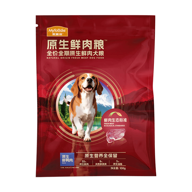 麦富迪 鲜鸭肉 狗粮 100g