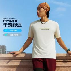 斯凯奇 男款运动T恤 26年夏短袖跑步服