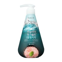 88VIP：竹盐 LG竹盐韩国进口按压式喜马拉雅粉盐牙膏亮齿清新大容量薄荷花香