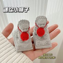 快勤 国潮狮子招财镇宅摆件 一对装