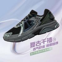361° 开学季网面透气缓震跑步鞋低帮女复古百搭运动休闲鞋