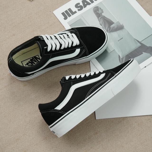 VANS Old Skool Platform 男女款板鞋