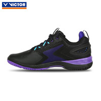 VICTOR 防滑减震 羽毛球鞋  A970ACE紫黑色