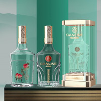 五粮浓香 浓香型  52度 500mL 2瓶 华彩人生 竹荪酒