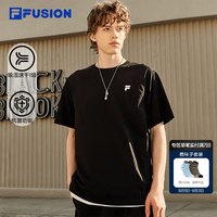FILA FUSION斐乐情侣款运动T恤2026