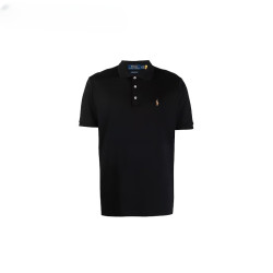 RALPH LAUREN 潮流休闲男短袖t恤polo衫黑色XL定制修身版七夕礼物