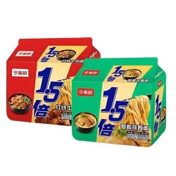 今麦郎 1.5倍方便面 红烧+葱香 126g*10袋