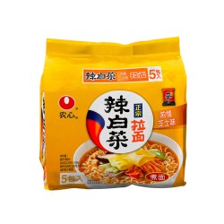 农心 辣白菜浓情芝士面 120g*5袋