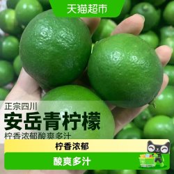 柠满园 正宗四川安岳青柠檬当季新鲜水果奶茶店专用商用产地直采