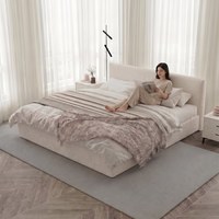 ZOMU 佐慕 BC9004 布艺床 1500*2000mm V级透气耐磨棉麻布