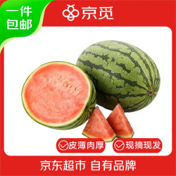 京觅 庞各庄小吊瓜 薄皮手剥 6-8斤2个装