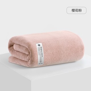 移动端、88VIP：SANLI 浴巾家用比纯棉吸水速干大毛巾1条A类不易掉毛可裹男女情侣款