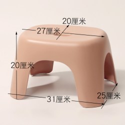 仟威 QW 仟威 623 矮凳 防滑加固 高20厘米 粉红色