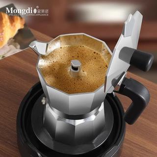 Mongdio 摩卡壶 意式煮咖啡壶 450ml 9人份 3件套