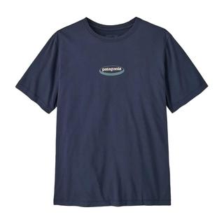 Patagonia 95 Oval Logo 有机棉圆领短袖T恤