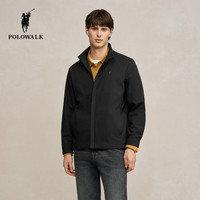 POLOWALK 立领夹克 黑色 XL 男士外套