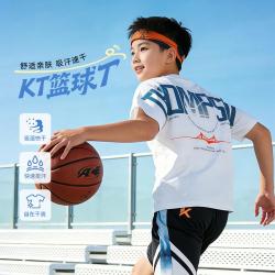 安踏 儿童吸湿速干短袖T恤