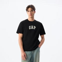 Gap 男女装2025春季款纯棉印花logo短袖T恤基础款休闲上衣755794