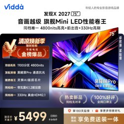 Vidda 发现X 2027系列 VX5S 液晶电视