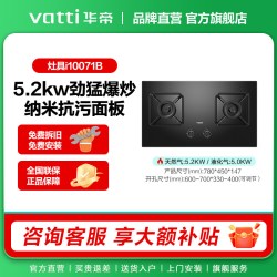 华帝 JZT-i10105 5.0kW大火力 可拆卸炉头 燃气灶