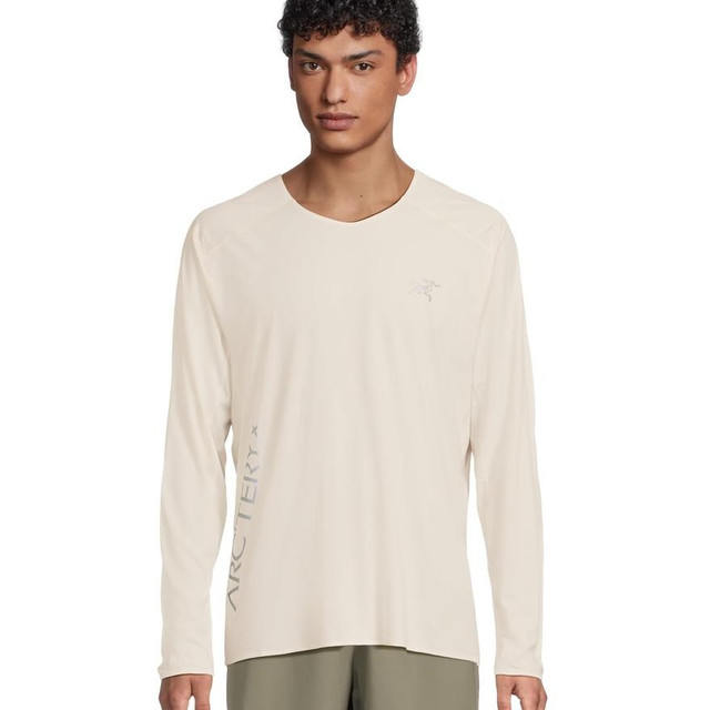 ARC'TERYX 男士Norvan Downword徽标长袖T恤