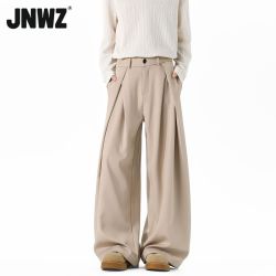 JNWZ 男女立体褶皱阔腿休闲裤