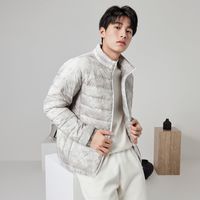 百亿补贴：雪中飞 年秋季立领轻薄短款保暖男款羽绒服反季甩卖