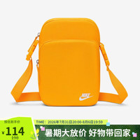 NIKE 男女通款单肩包 小肩袋 潮流百搭 腰包 胸包DB0456-739黄MISC