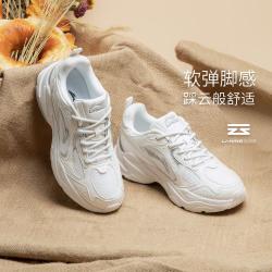 李宁 减震回弹 女士跑步鞋  青少年,青年 标准