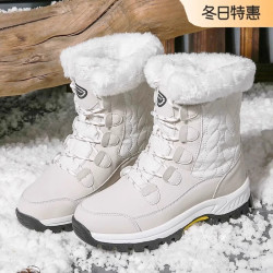南极款 女士雪地靴 加绒加厚防寒厚底防水冬季新款
