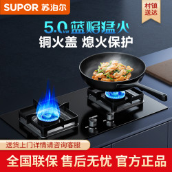 苏泊尔 燃气灶B15煤气灶双灶家用天然气灶液化气灶嵌入式台式