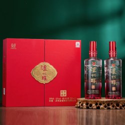 泸州老窖 繁华盛世 52%vol 浓香型白酒 500ml*2瓶