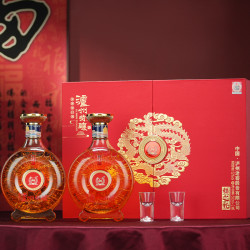 泸州老窖 泸州特酿祥之礼 52%vol 浓香型白酒 500ml*2瓶