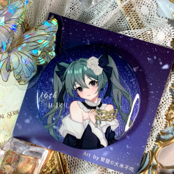 初音未来 冬日舞会 同人周边 吧唧58mm 包邮