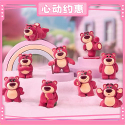 52TOYS 草莓熊2代 植绒盲盒 潮玩具手办（单只）