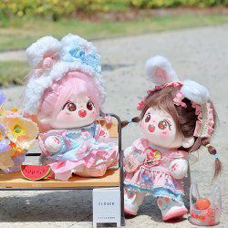 棉花娃娃衣服 20cm 公仔毛绒玩偶玩具礼物