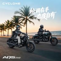 赛科龙 AQS250V型双缸自动挡复古智控巡航摩托车