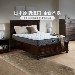 席梦思 千禧 弹簧床垫 1.5*2m款
