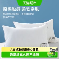 床上用品 3411 枕头 48*74cm 蓝灰双拼色