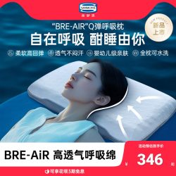 席梦思 枕芯透气不闷汗全枕可水洗呼吸面包枕头助睡眠