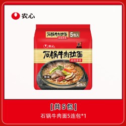 农心 辛拉面 香菇牛肉面