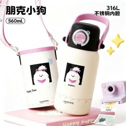 HAERS 保温杯316内胆 杯套款560ml