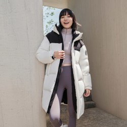 波司登 男女同款中长款时尚运动羽绒服联名外套冬季