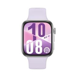 华为 WATCH FIT 4 智能手表 43mm 风信紫氟橡胶表带