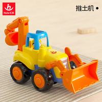 汇乐玩具 HUILE TOYS）工程车队婴幼儿童汽车玩具宝宝挖掘机